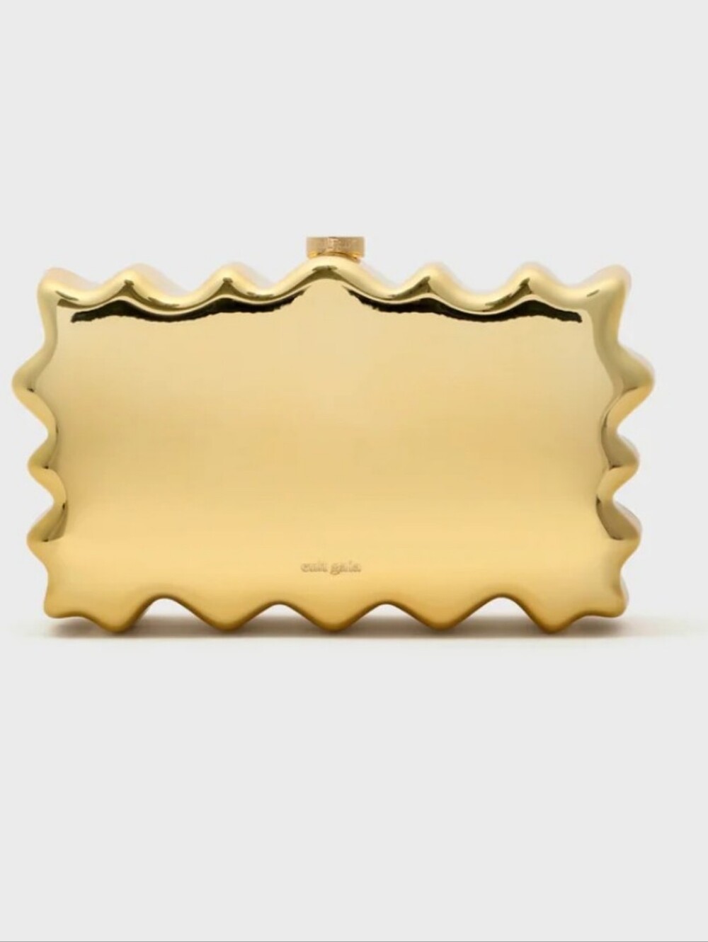 Cult Gaia Paloma Clutch In Shiny Gold - Picture 1 of 13